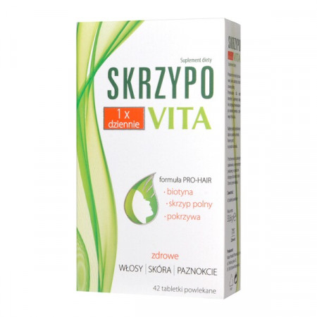 Skrzypovita 1 x dziennie Biotyna Complex, tabletki powlekane