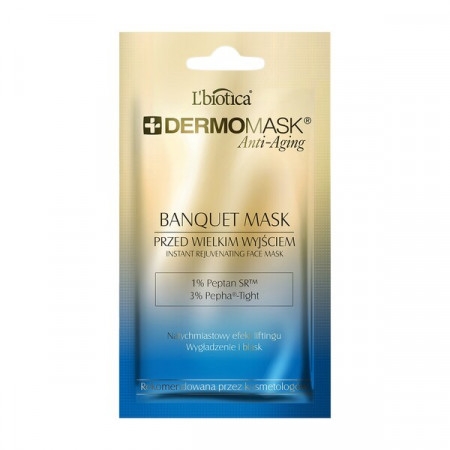 Dermomask Anti-Aging Baquet Mask, przed wielkim wyjściem, 12