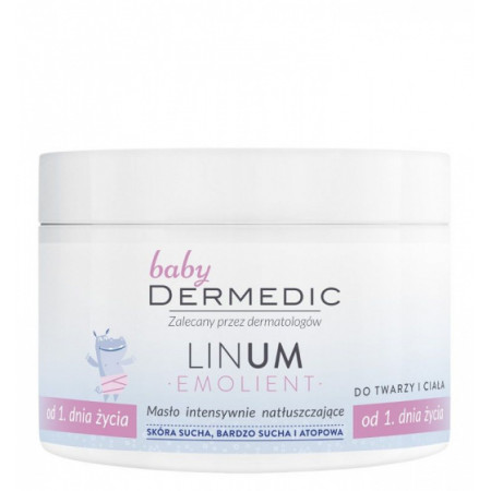 DERMEDIC Emolient Linum Baby masło mini 30g