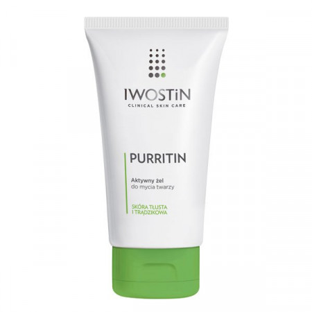 IWOSTIN PURRITIN żel na trądzik do mycia twarzy 150ml