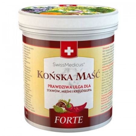 Herbamedicus Końska Maść Rozgrzewająca Forte 250ml