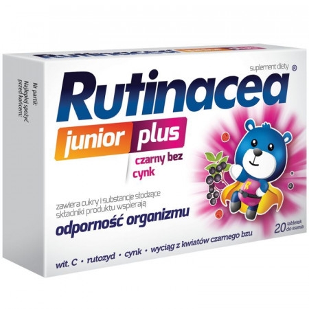 Rutinacea Junior Plus, tabletki do ssania
