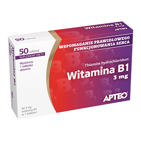 Witamina B1 Apteo, tabletki,50 sztuk