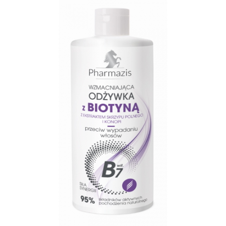 PHARMAZIS Szampon do włosów z biotyną, 400ml