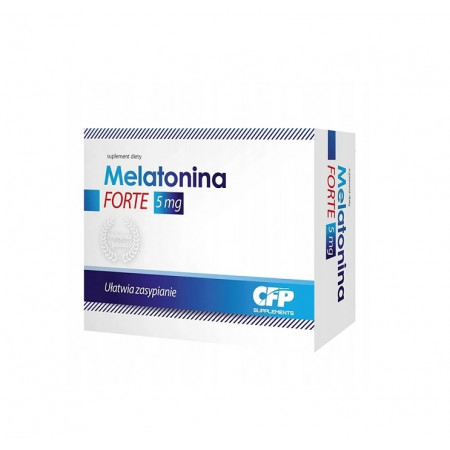 Melatonina Forte na bezsenność 5 mg, 30 kapsułek