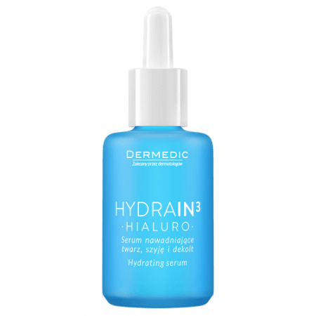DERMEDIC HYDRAIN 3 HIALURO Serum nawadniające skóra sucha 30 ml