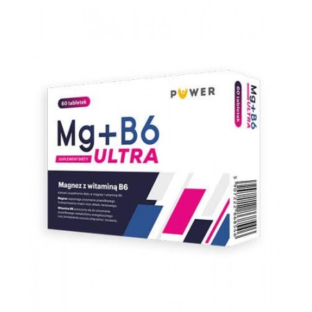 Magnez + witamina B6 ULTRA 60 tabletek
