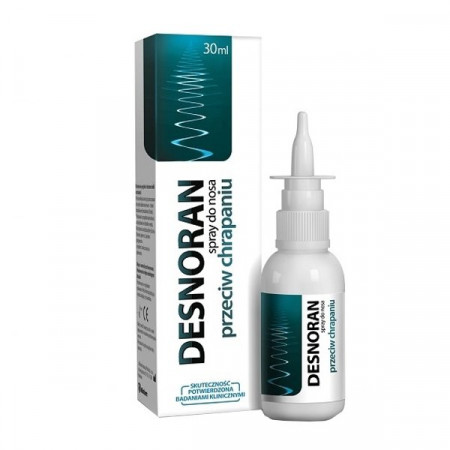 DESNORAN Spray do nosa przeciw chrapaniu, płyn 30 ml