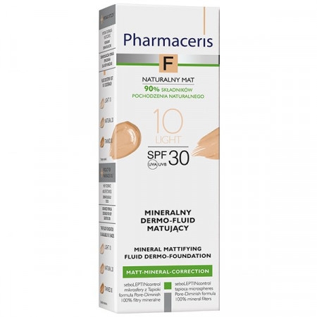 Pharmaceris F fluid matujący, Light 10 SPF30+ 30ml