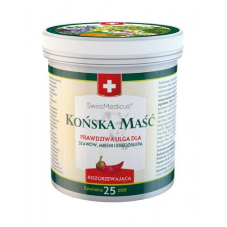 Końska Maść Rozgrzewająca Herbamedicus 500ml
