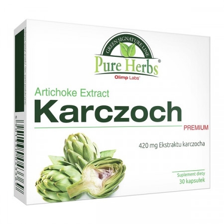 Olimp Karczoch Premium, wątroba kapsułki, 30 szt.