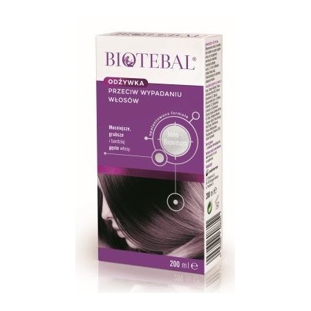 BIOTEBAL biotyna Odżywka przeciw wypadaniu włosów 200ml