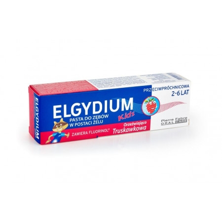 Elgydium Kids Pasta do zębów dla dzieci od 2 do 6 lat
