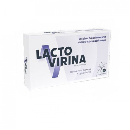 LACTOVIRINA 15 kapsułek