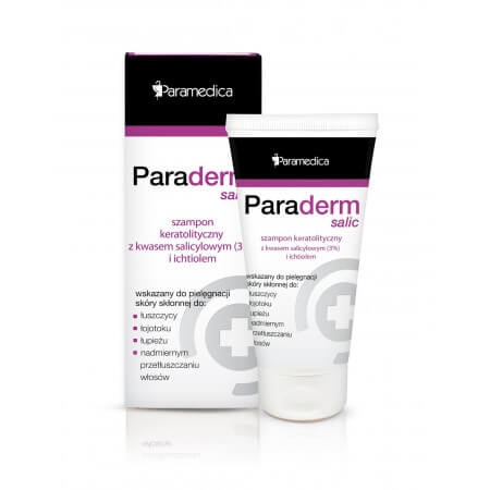 Paraderm Salic, szampon keratolityczny z kwasem salicylowym i