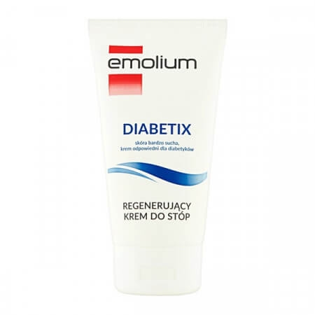 Emolium Diabetix, regenerujący krem do stóp, 100 ml