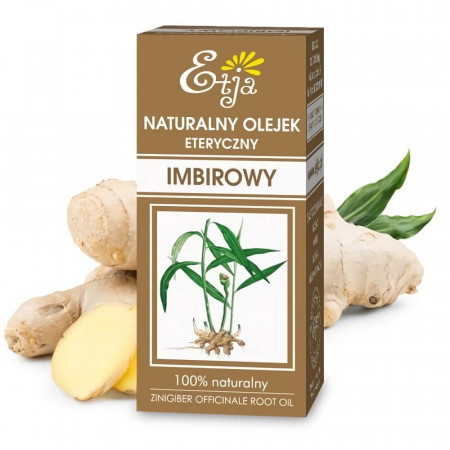 ETJA, Olejek eteryczny imbirowy, 10ml