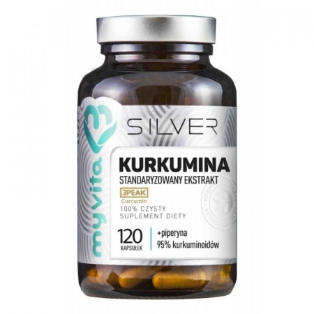 Silver Pure 100% Kurkumina 120 kaps.