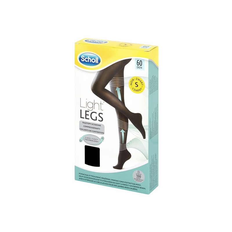 SCHOLL Light Legs 20 DEN S/M czarne - 1 sztuka