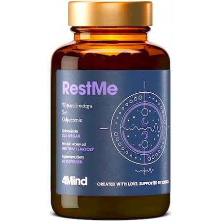 HealthLabs 4Mind RestMe, 60 kaps