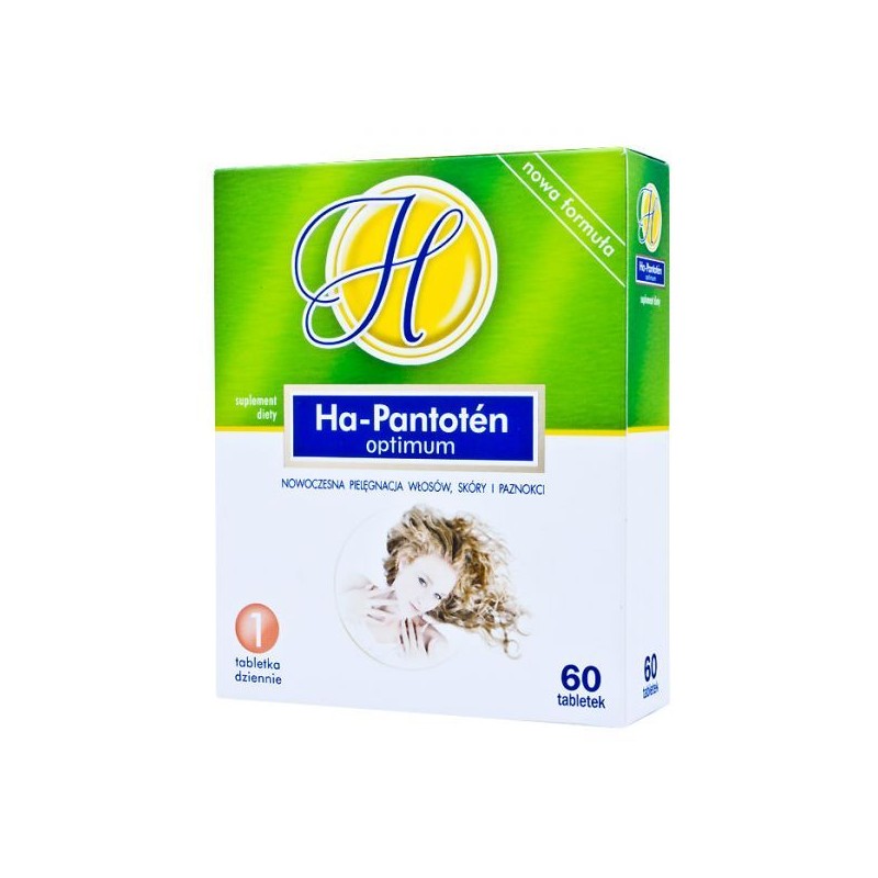 Ha-Pantoten optimum, tabletki, 60 szt Ha-Pantoten optimum, tabletki, 60 szt
