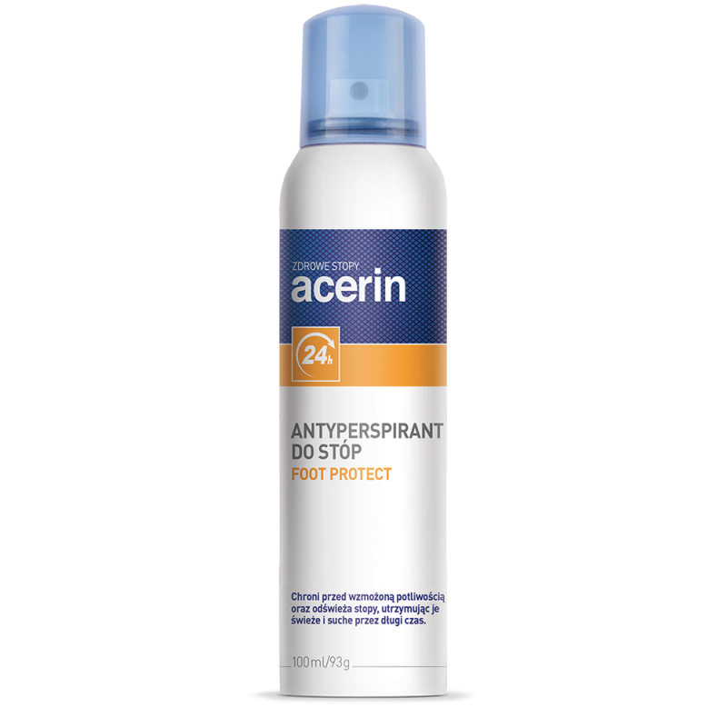 Acerin Foot Protect, antyperspirant, dezodorant do stóp, na grzybicę 100 ml