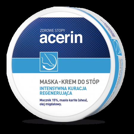 Acerin Zdrowe Stopy, maska-krem do stóp, 125 ml