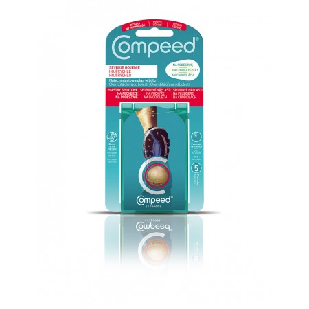 Compeed Plastry sportowe na pęcherze na podeszwie, 5 szt