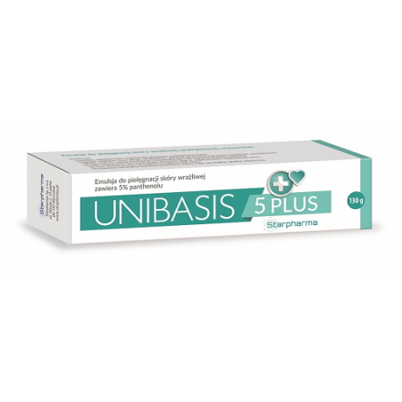 Unibasis 5 Plus, emulsja do skóry wrażliwej, 130 g