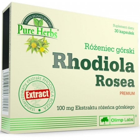 Olimp, Rhodiola Rosea Premium, 30 kapsułek