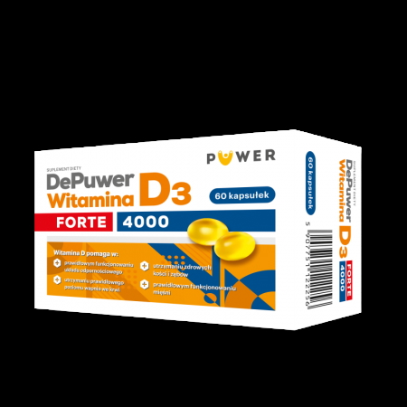 DEPUWER WITAMINA D3 4000 - 60 kaps.