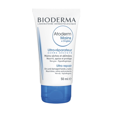 Bioderma Atoderm Mains&Ongles,odżywczy krem do rąk i paznokci