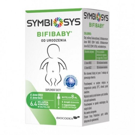 Symbiosys Bifibaby krople 8 ml