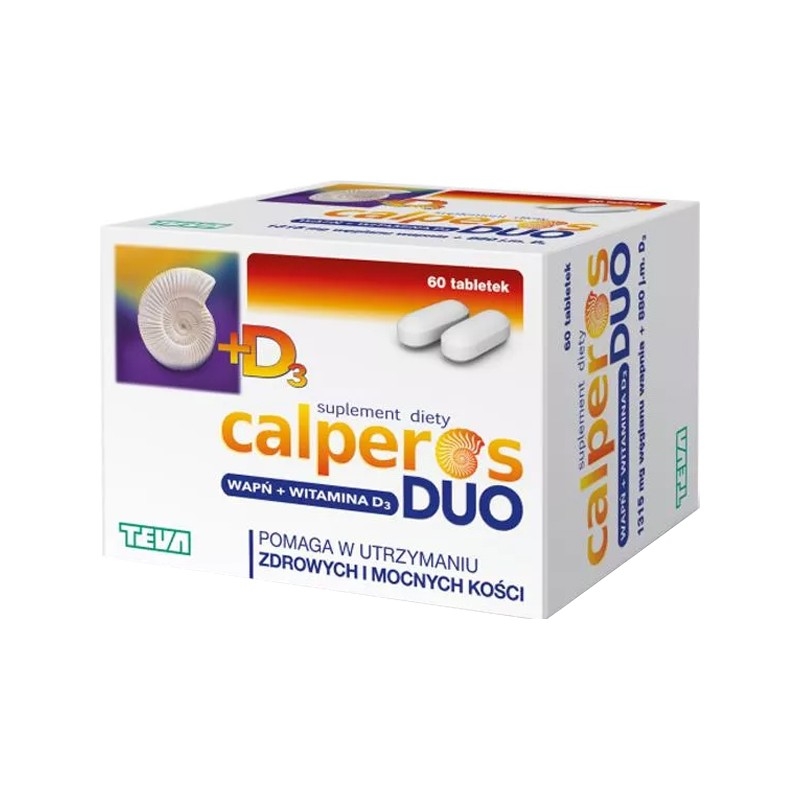 Calperos Duo - 60 tabletek