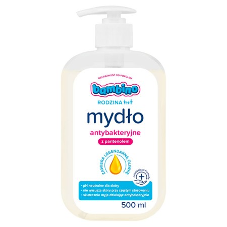 Bambino Rodzina Mydło do rąk antybakteryjne 500 ml