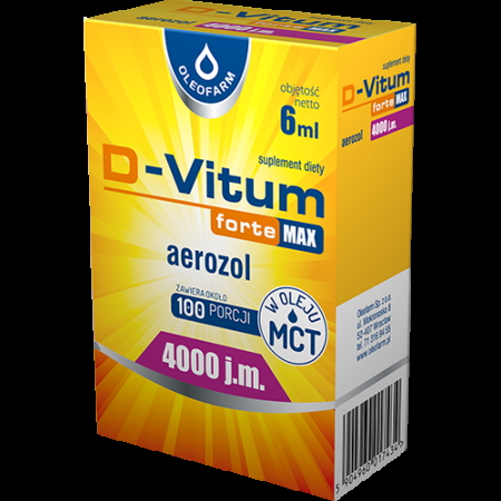 D-Vitum forte aerozol 4000 j.m.