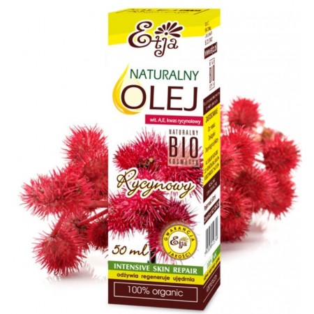 ETJA Naturalny Olej rycynowy BIO 50 ml