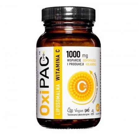 OxiPAC LIPO-C - Liposomalna witamina C 1000 mg, 60 kapsułek