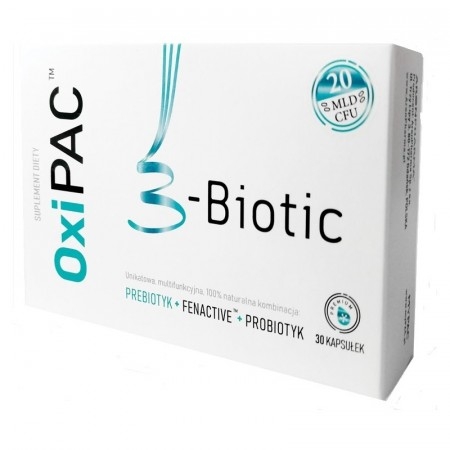 OxiPAC 3-Biotic - kapsułki, 30 sztuk