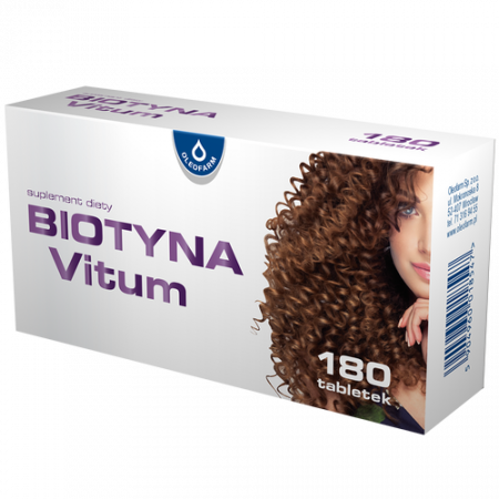 Biotyna-Vitum Oleofarm 180 tabletek