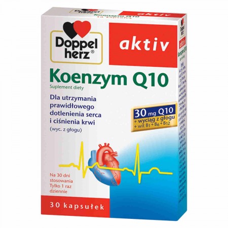 DOPPELHERZ AKTIV Koenzym Q10 - 30 kapsułek