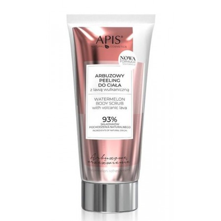 APIS Arbuzowy peeling do ciała z lawą wulkaniczną 200ml