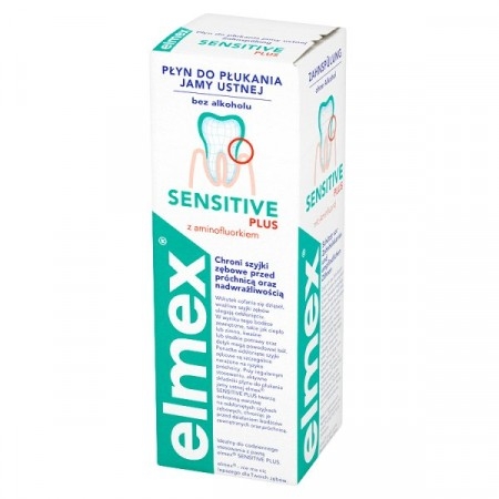 ELMEX Sensitive Płyn do płukania jamy ustnej, 400ml