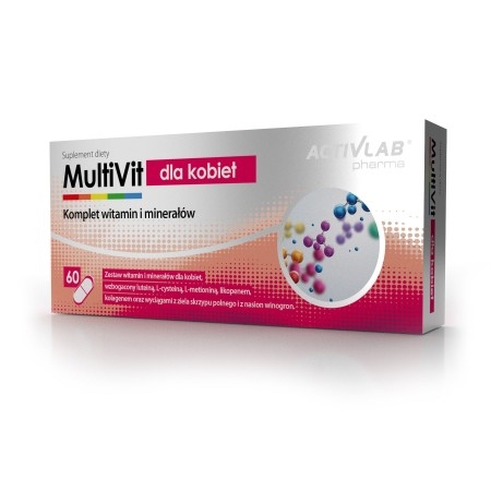 ActivLab Pharma MultiVit dla kobiet, 60 kapsułek