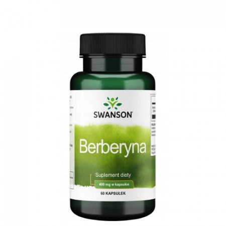 SWANSON Berberyna 400mg, 60 kapsułek