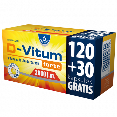 D-Vitum forte 2000 j.m. - 150 kaps.