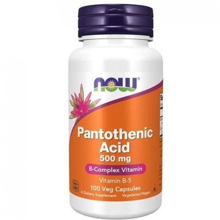 Now foods pantothenic acid 500 mg