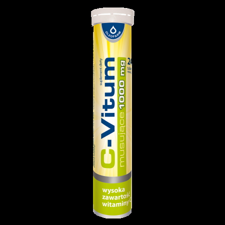 C-Vitum 1000 mg 24 tabletki musujące