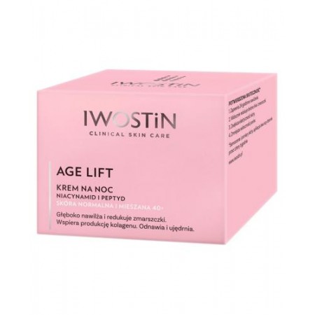 Iwostin Age Lift Krem na noc dla cery mieszanej, 50 ml