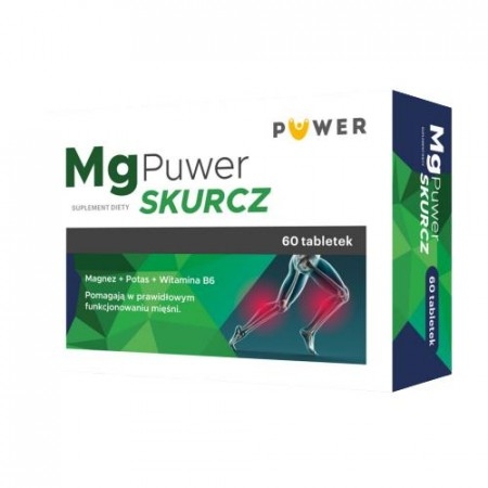 PUWER Magnez Skurcz 60 tabletek